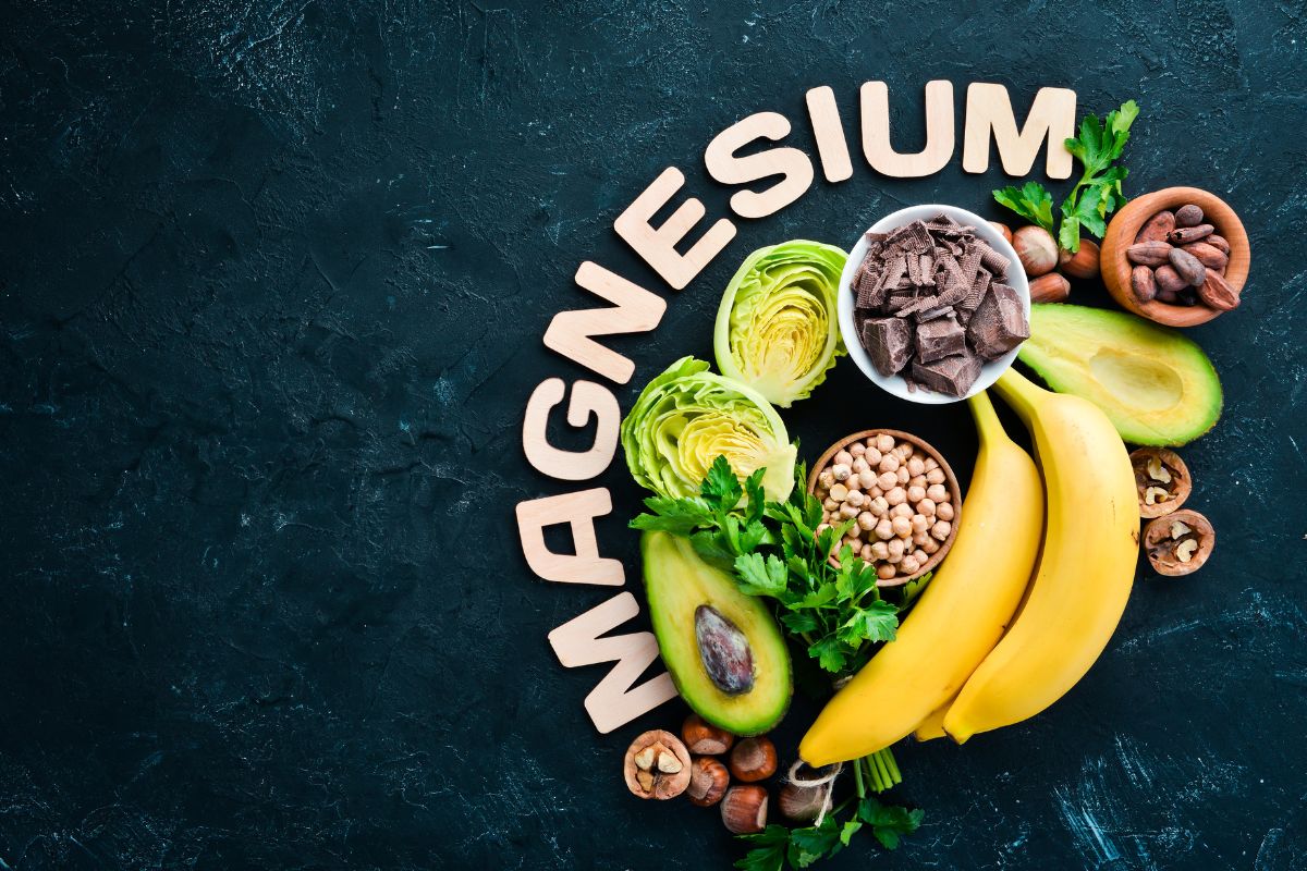 mot magnesium et aliments qui en contiennent